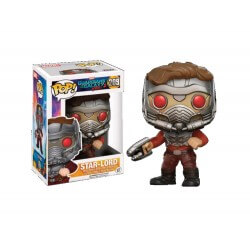 Figurine Guardians of the Galaxy 2 - Star-Lord With Mask Exclu Pop 10cm