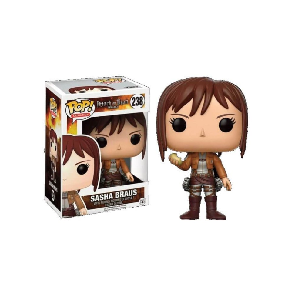 Figurine Attaque Des Titans - Sasha With Potato Exclu Pop 10cm