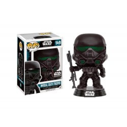 Figurine Star Wars Pop Rogue One - Imperial Death Trooper Exclu Smugglers Bounty pop 10cm