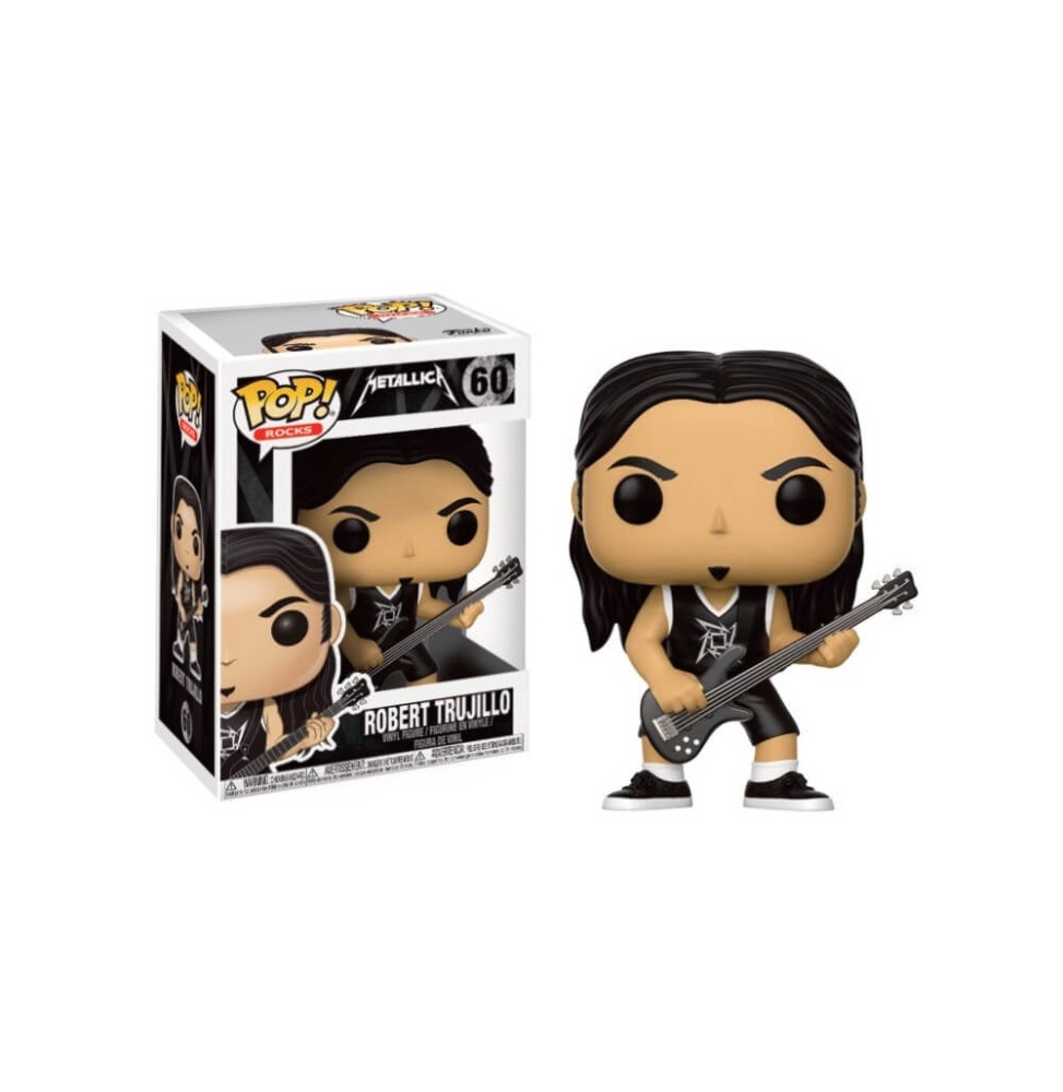 Figurine Musique Rock - Metallica Robert Trujillo Pop 10cm