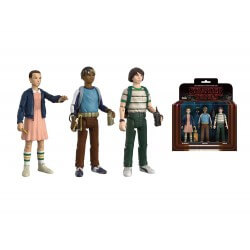Figurine Stranger Things - 3 Pack Eleven Lucas Mike 8cm