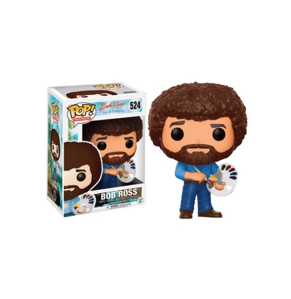 Figurine Television - Bob Ross Pop 10cm