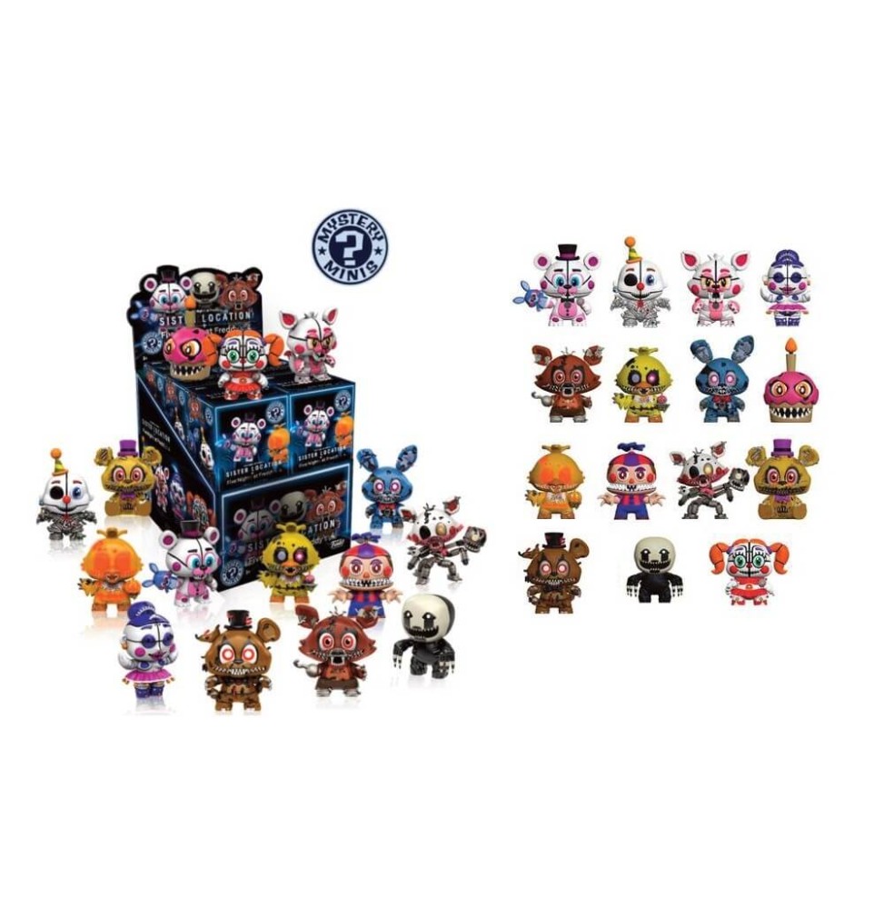 Figurine Five Nights At Freddys Mystery Minis - 1 boîte au hasard