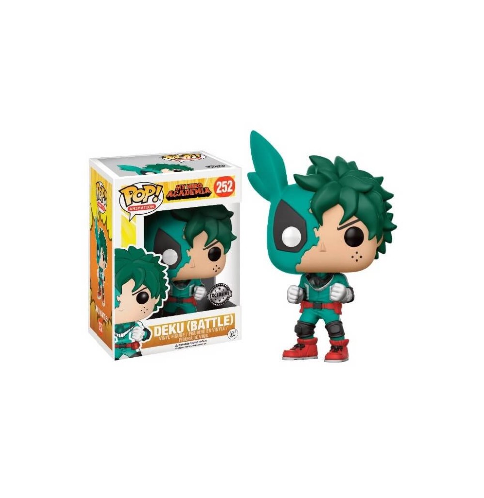 Figurine My Hero Academia - Deku Battle Variant Exclu Pop 10cm