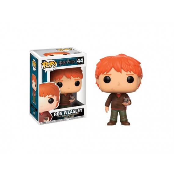 Figurine Harry Potter - Ron And Scabbers / Croutard Pop 10cm