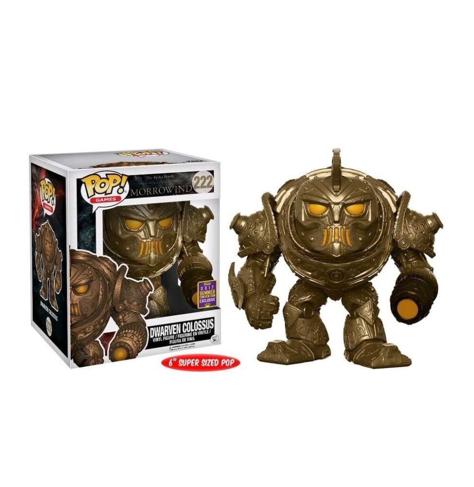 Figurine The Elder Scrolls Morrowind - Dwarven Colossus Oversized Pop 15cm