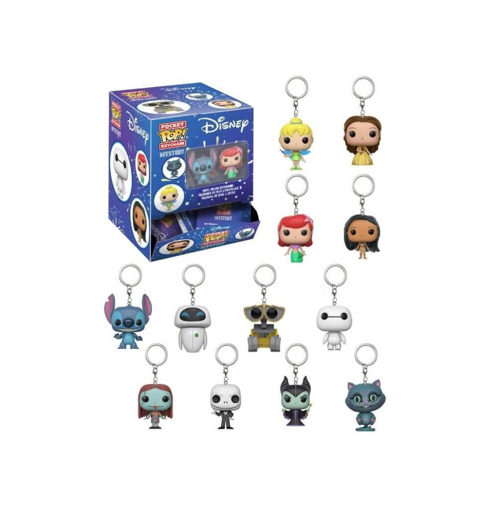 Porte Clé Disney Pocket Pop Blindbags - 1 Sachet au hasard