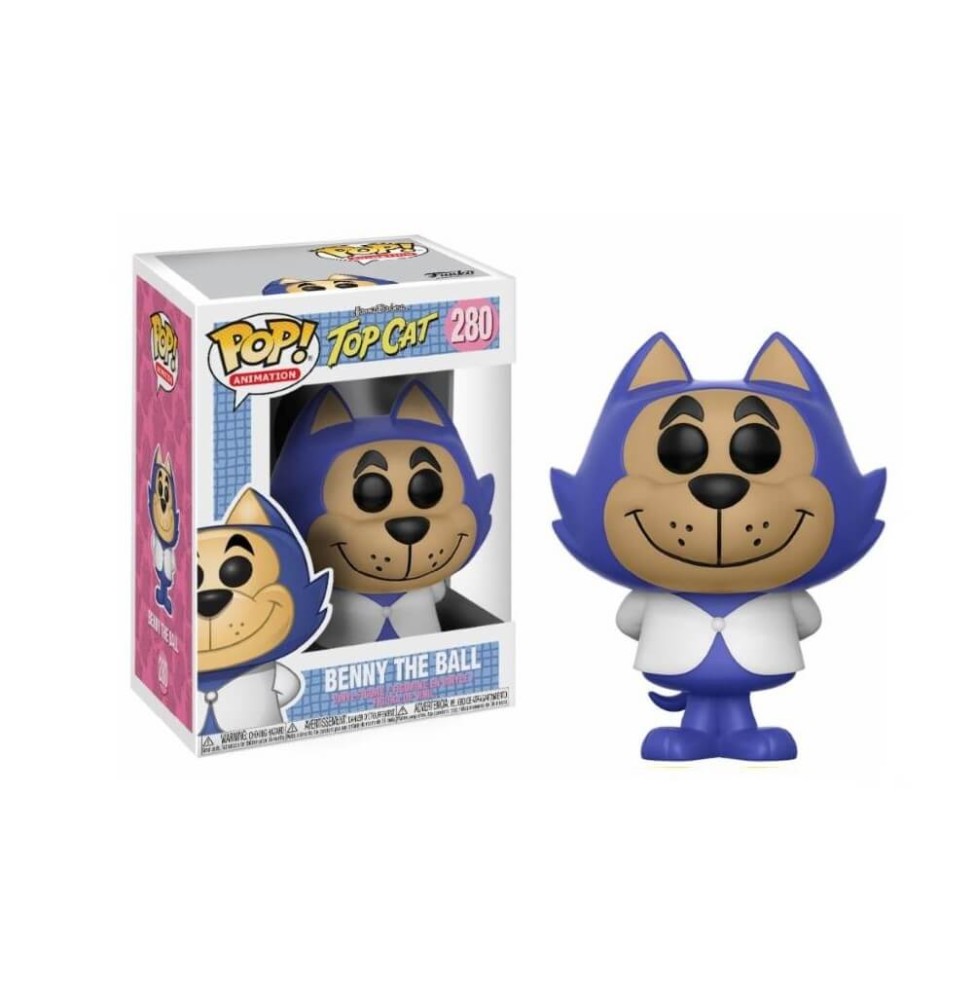 Figurine Hanna Barbera Top Cat - Benny The Ball Pop 10cm