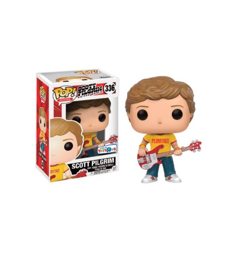 Figurine Scott Pilgrim - Scott Pilgrim Plumtree Tee Exclu Pop 10cm