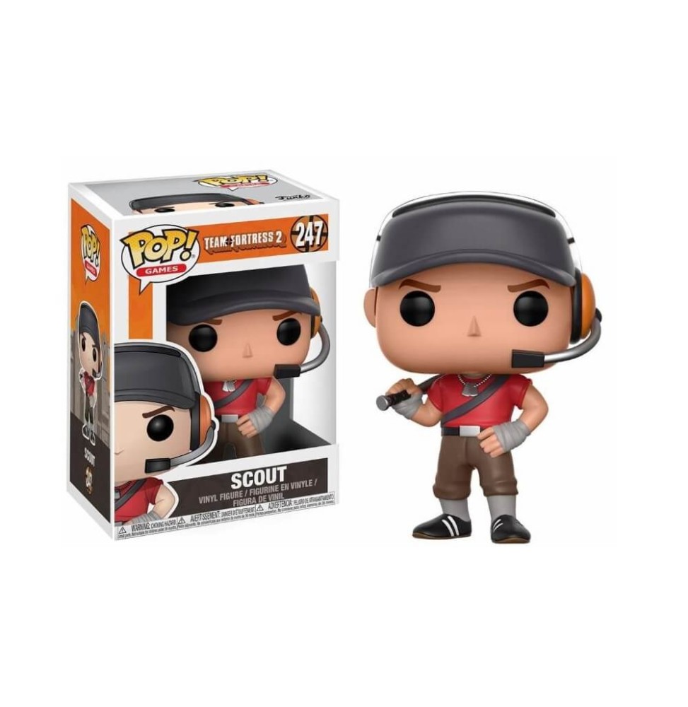 Figurine Team Fortress 2 - Scout Pop 10cm