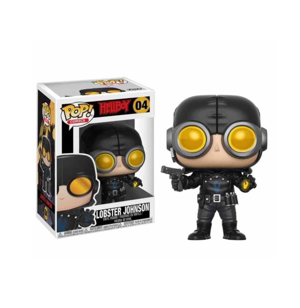 Figurine Hellboy - Lobster Johnson Pop 10cm