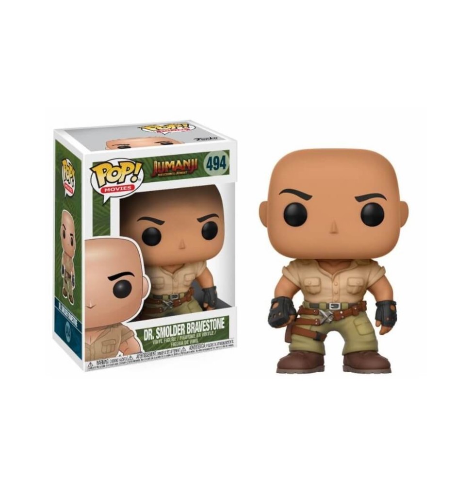 Figurine Jumanji Movie 2017 - Smolder Bravestone Pop 10cm