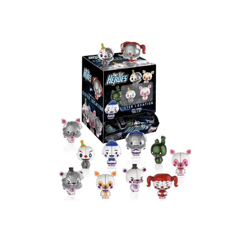 Figurine Five Nights At Freddys Sister Location Pint Size Heroes - 1 sachet au hasard