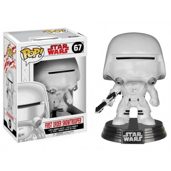 Figurine Star Wars Les Derniers Jedi - First Order Snowtrooper Pop 10cm