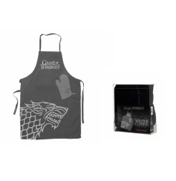 Tablier + Gant De Cuisine Game Of Thrones - Stark