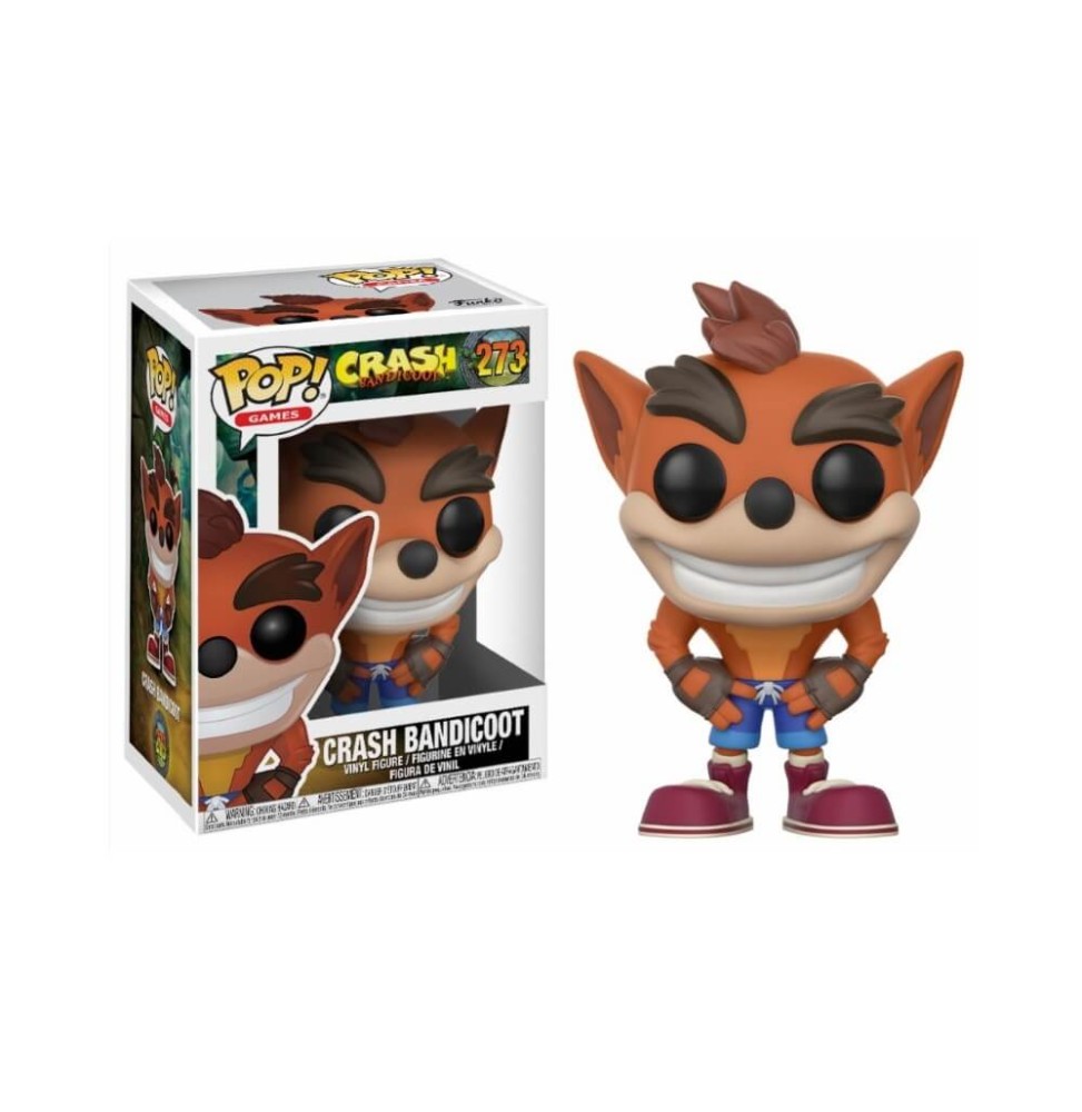 Figurine Crash Bandicoot - Crash Bandicoot Pop 10cm