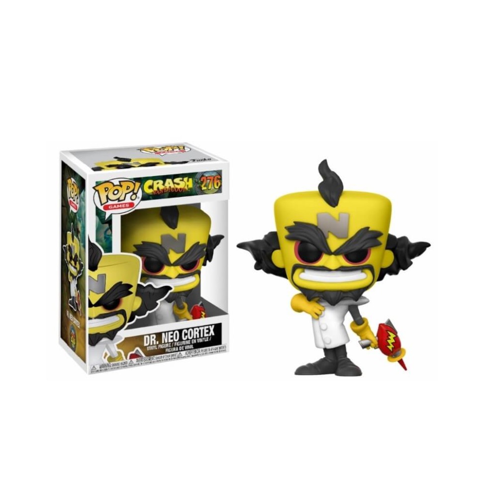 Figurine Crash Bandicoot - Dr Neo Cortex Pop 10cm