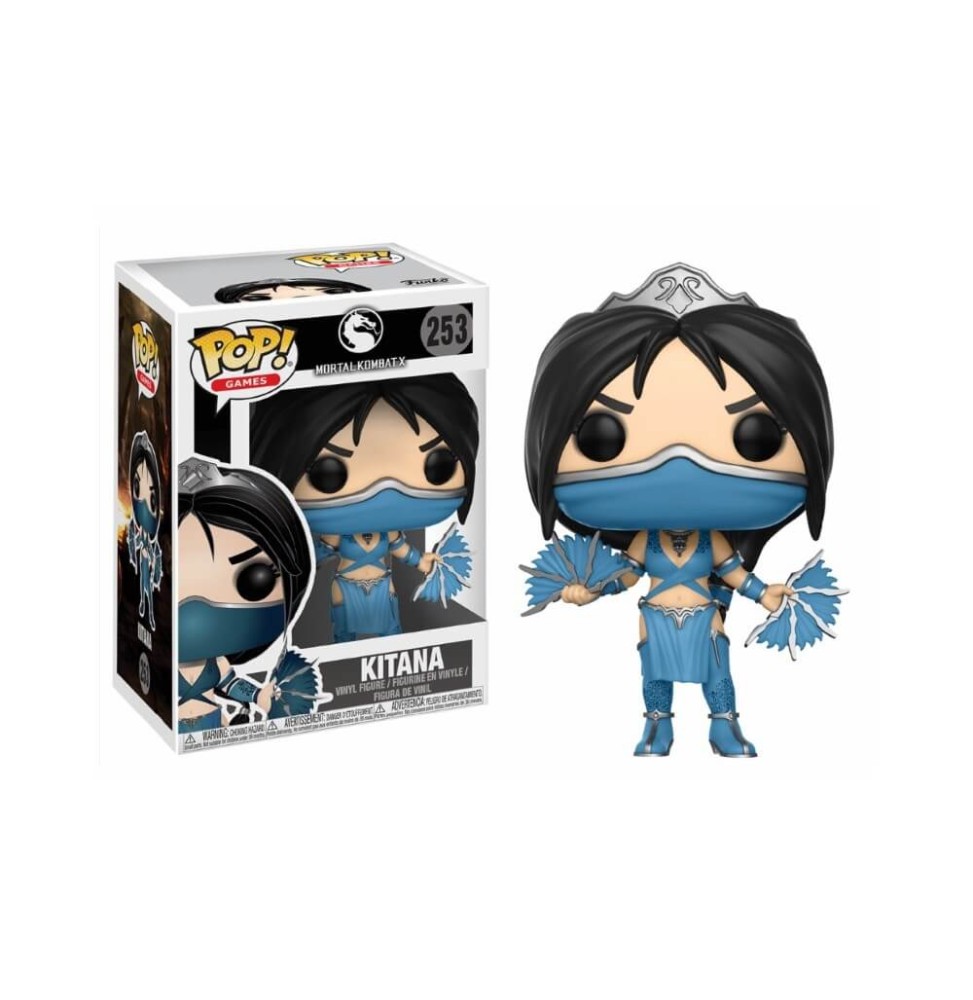 Figurine Mortal Kombat - Kitana Pop 10cm