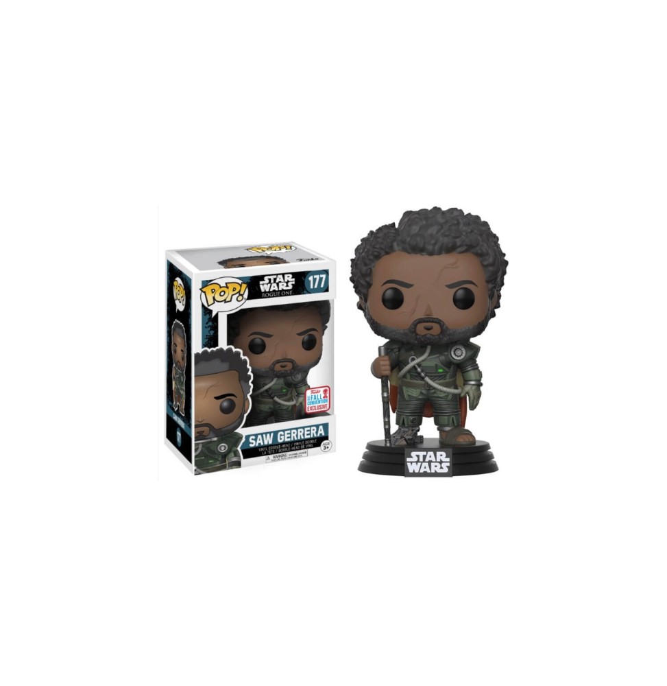 Figurine Star Wars Rogue One - Saw Gerrera Exclu Pop 10cm