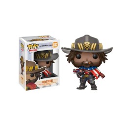 Figurine Overwatch - Mccree USA Flag Exclu Pop 10cm