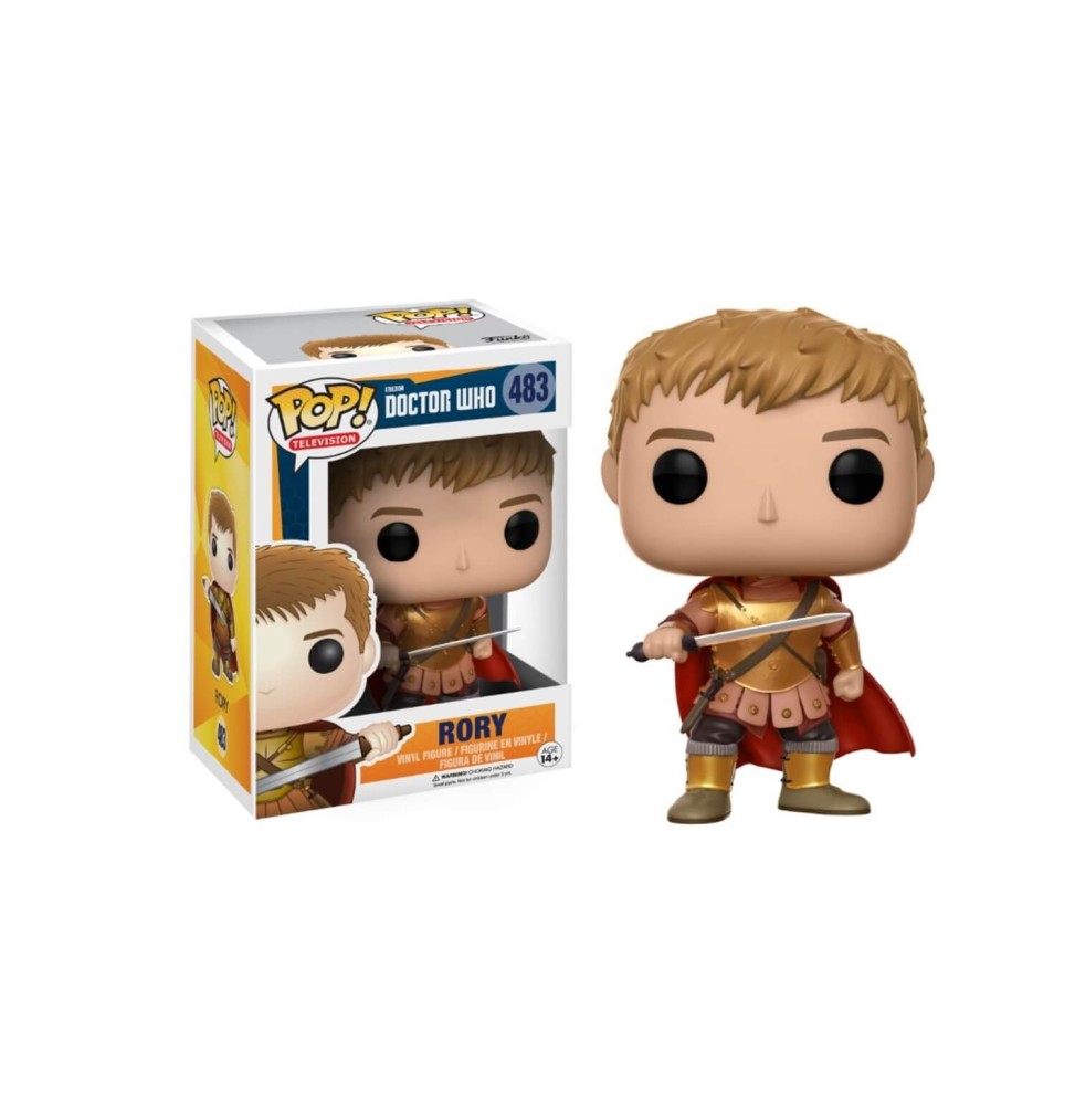 Figurine Doctor Who - Rory Gladiator Exclu Pop 10cm