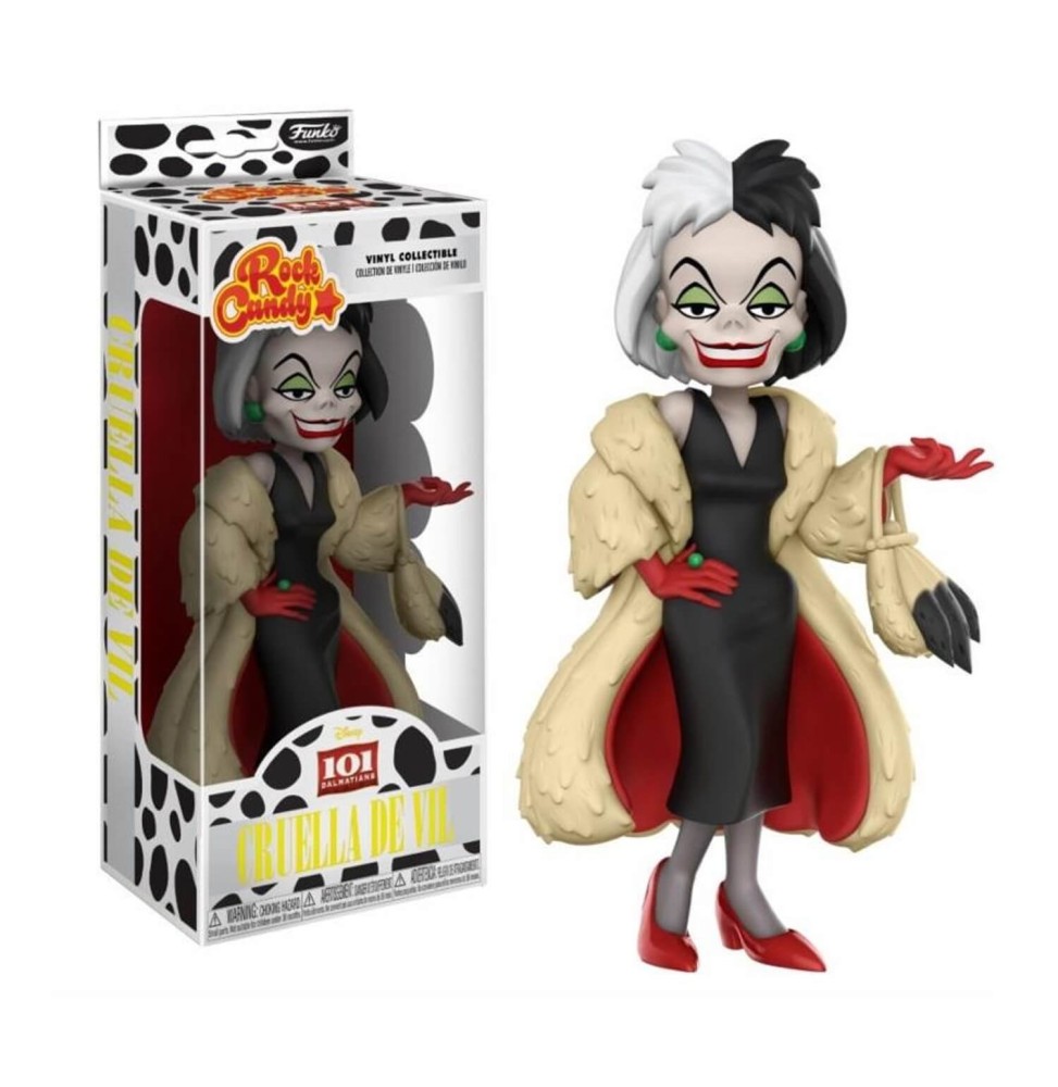 Figurine Disney - Cruella De Vil Rock Candy 15cm