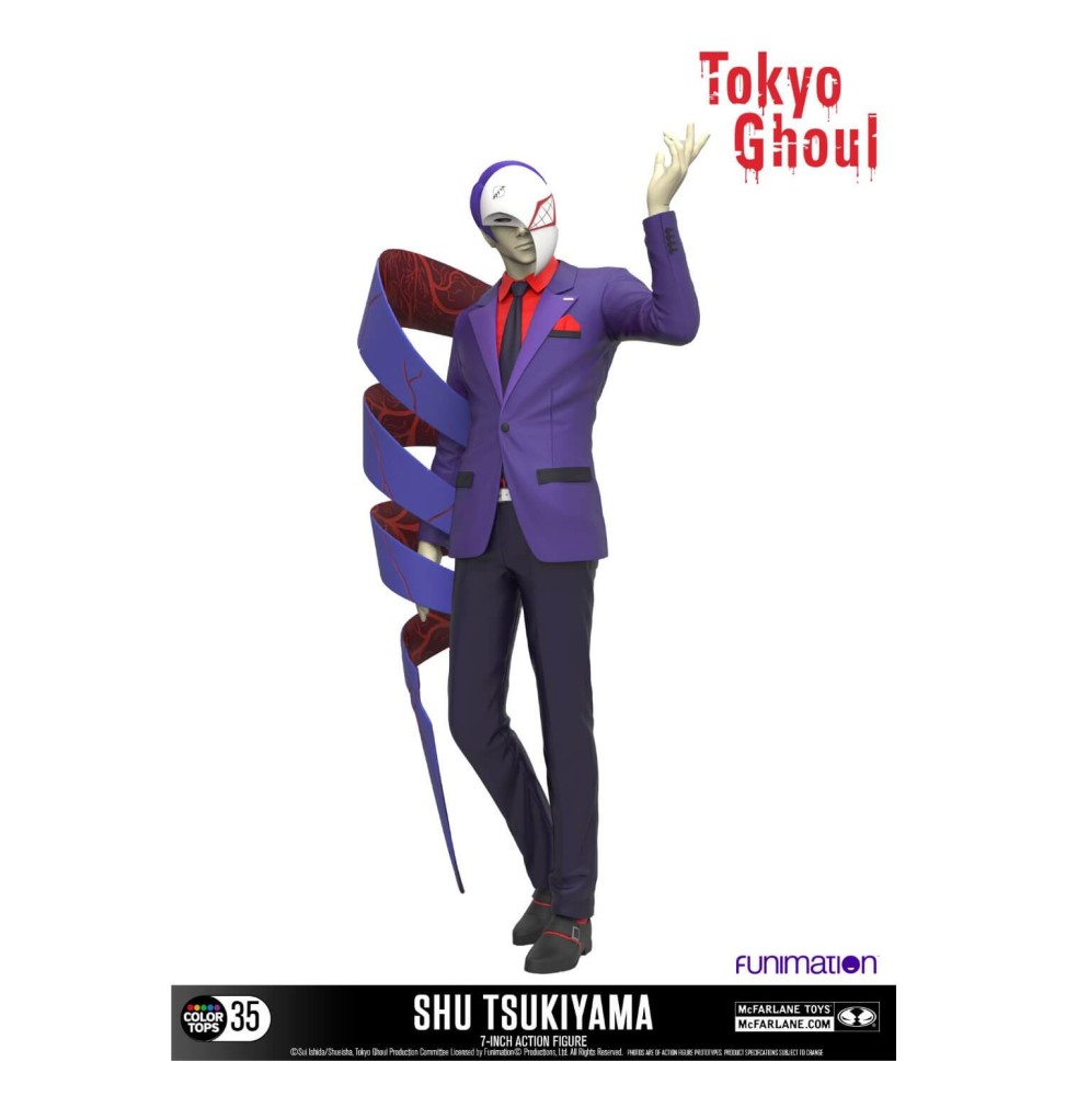 Figurine Tokyo Ghoul - Shu Tsukiyama Color Tops 18cm