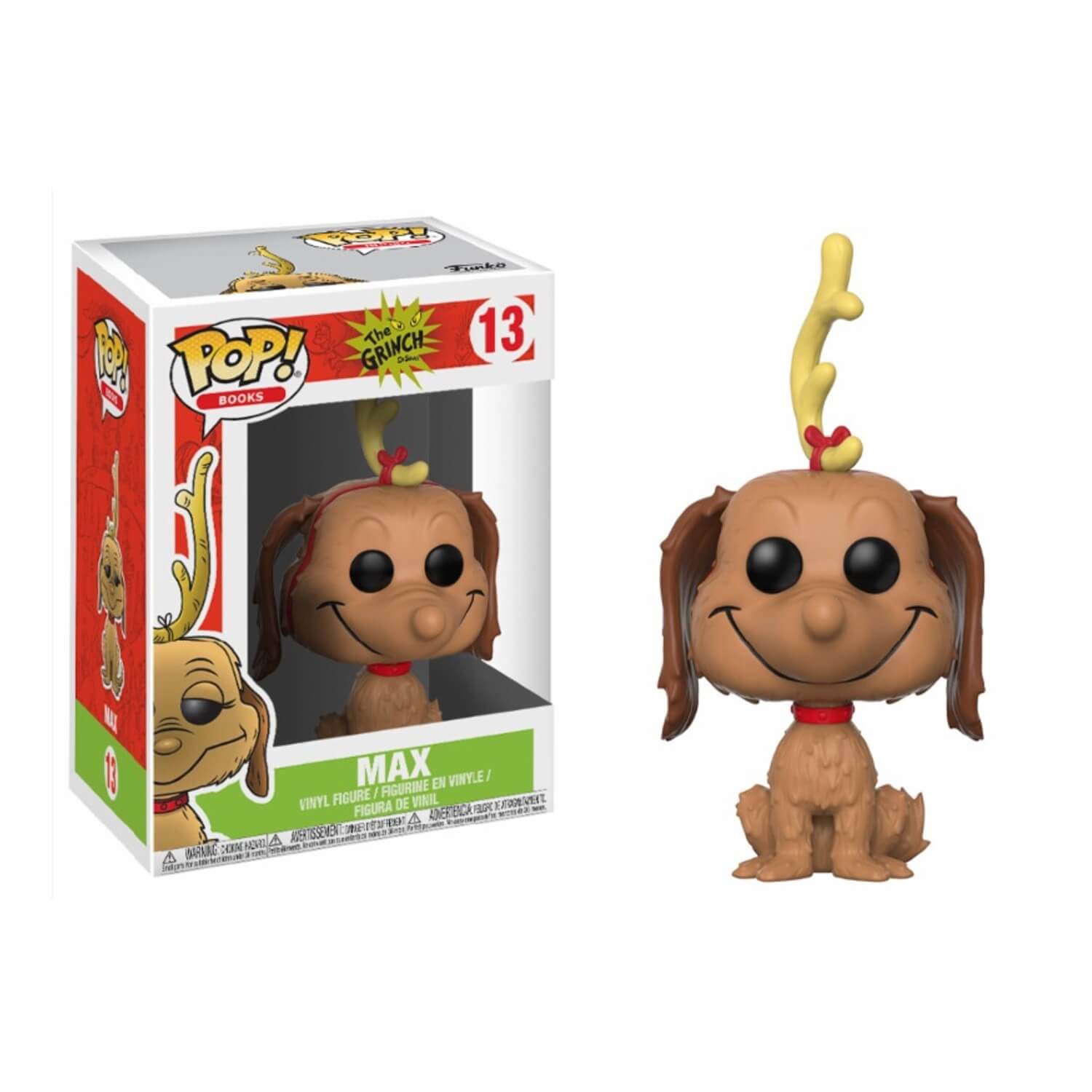 Figurine Dr Seuss Grinch - Max Pop 10cm - Funko