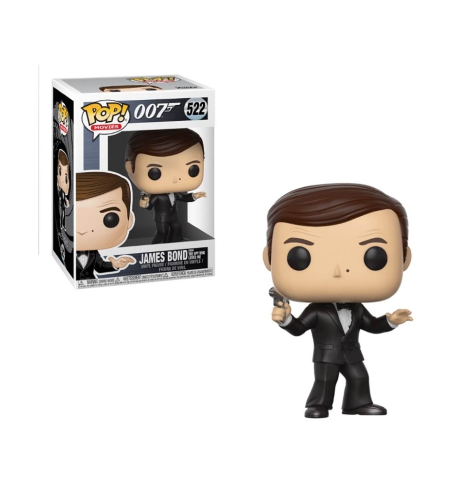 Figurine James Bond 007 - Roger Moore As 007 Pop 10cm