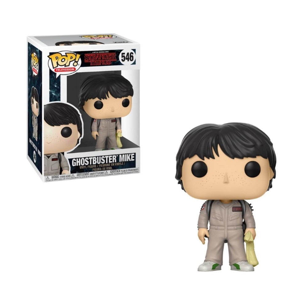 Figurine Stranger Things - Ghostbuster Mike Pop 10cm