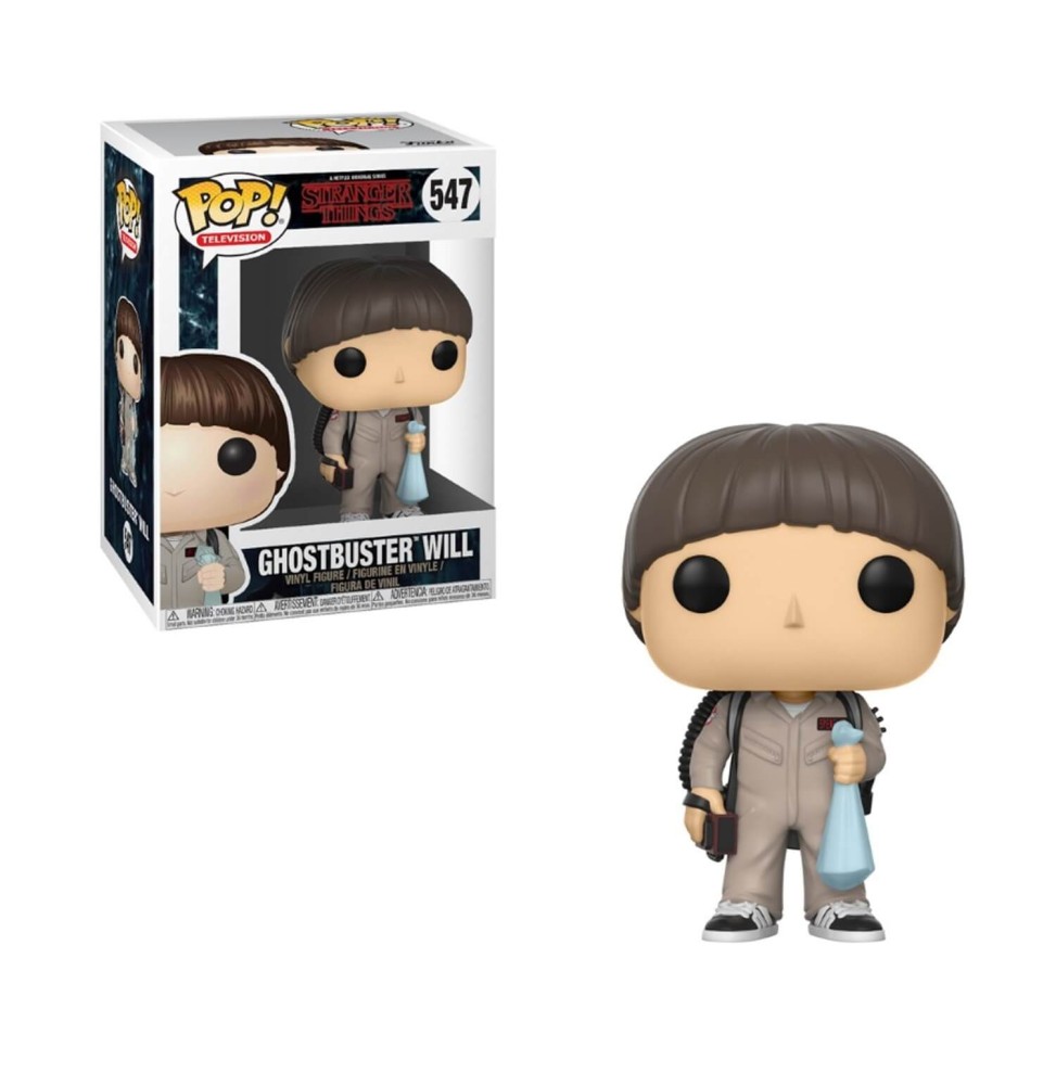 Figurine Stranger Things - Ghostbuster Will Pop 10cm