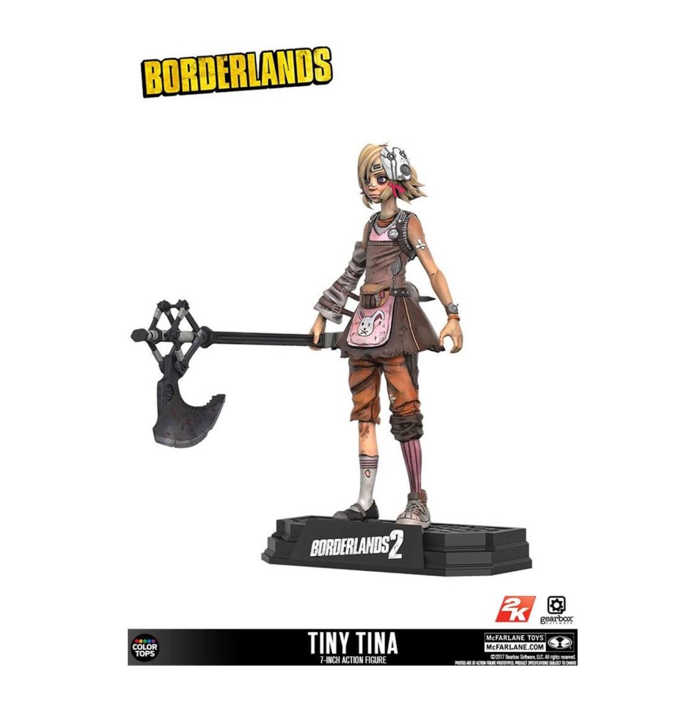 Figurine Borderlands 2 - Tiny Tina Color Tops 18cm