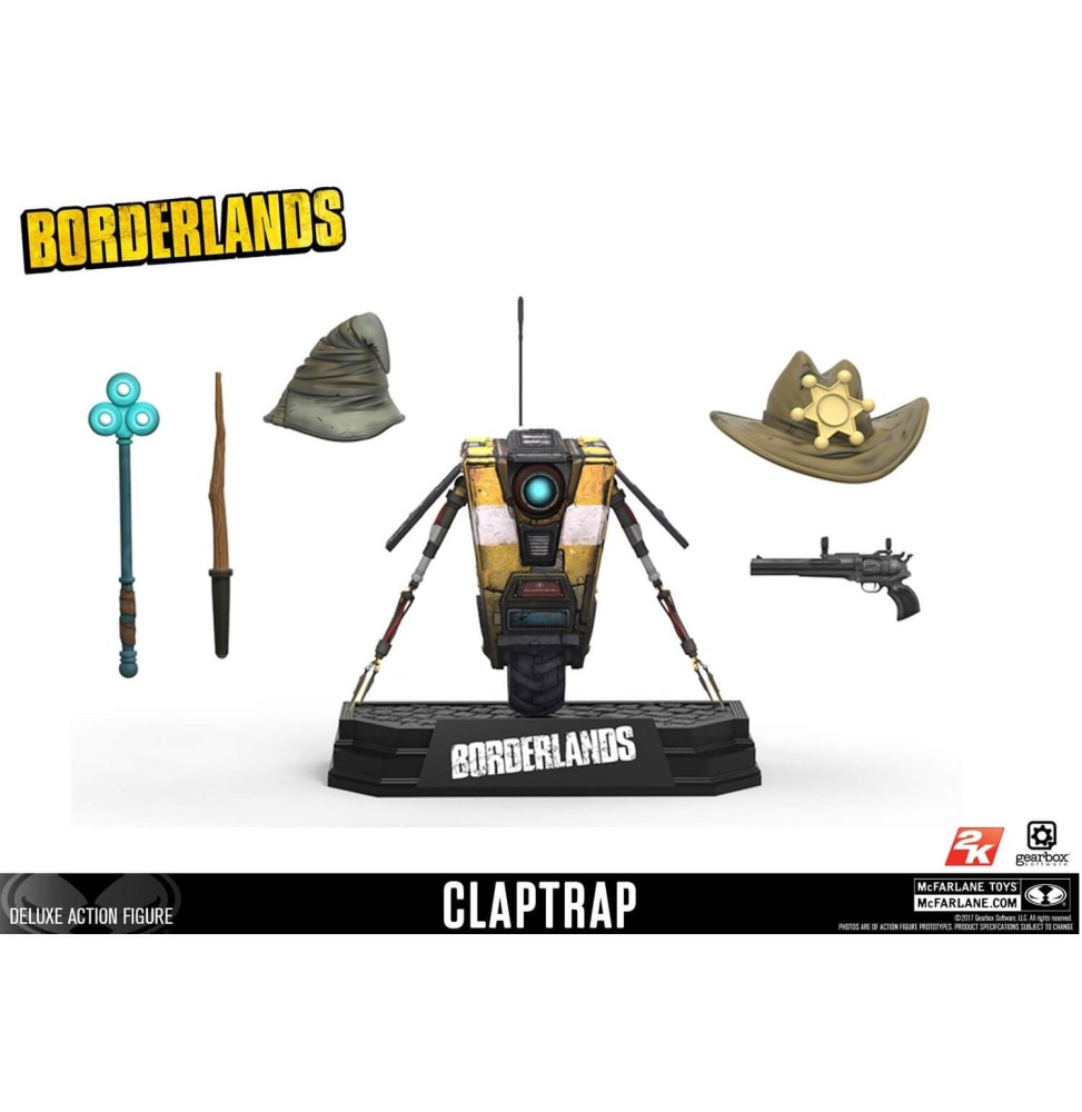 Figurine Borderlands 2 - Clap Trap Deluxe Edition Color Tops 12cm