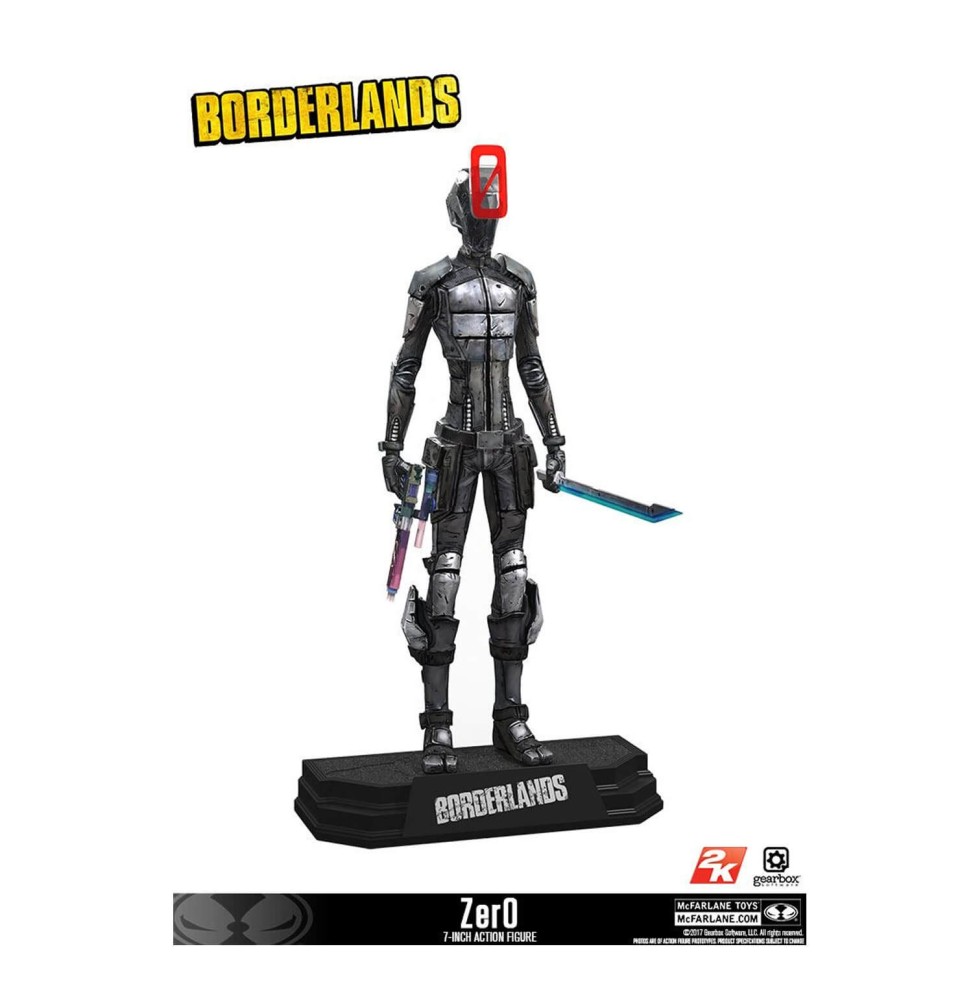 Figurine Borderlands 2 - Zero Color Tops 18cm