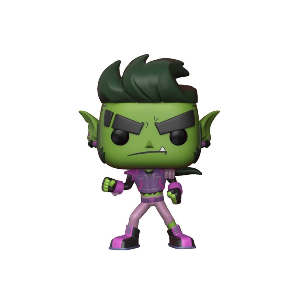 Figurine DC Comic Teen Titans Night Begins To Shine - Beast Boy Pop 10cm