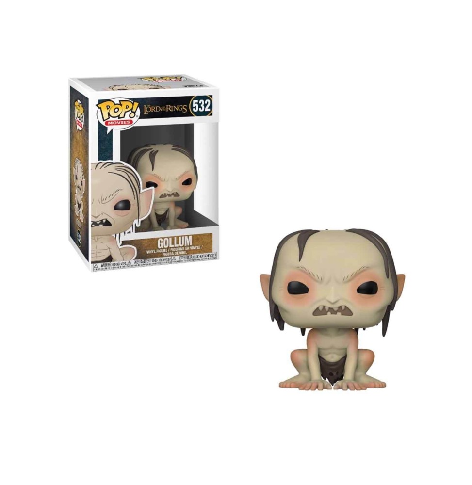 Figurine Seigneur des Anneaux LOTR - Gollum Pop 10cm