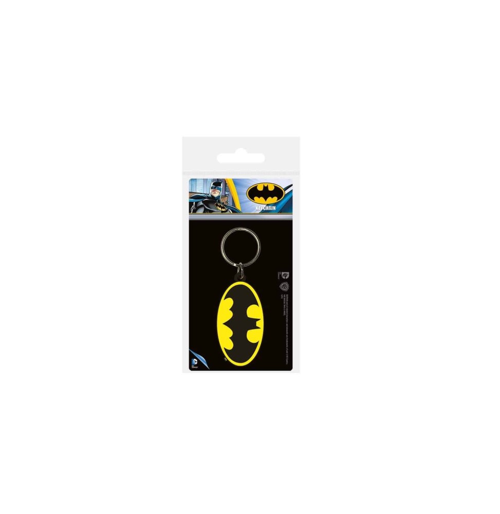 Porte Cle DC Universe - Batman Logo Gomme