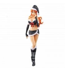 Figurine One Piece - Nami Christmas Style Variant Color Glitter & Glamours 25cm