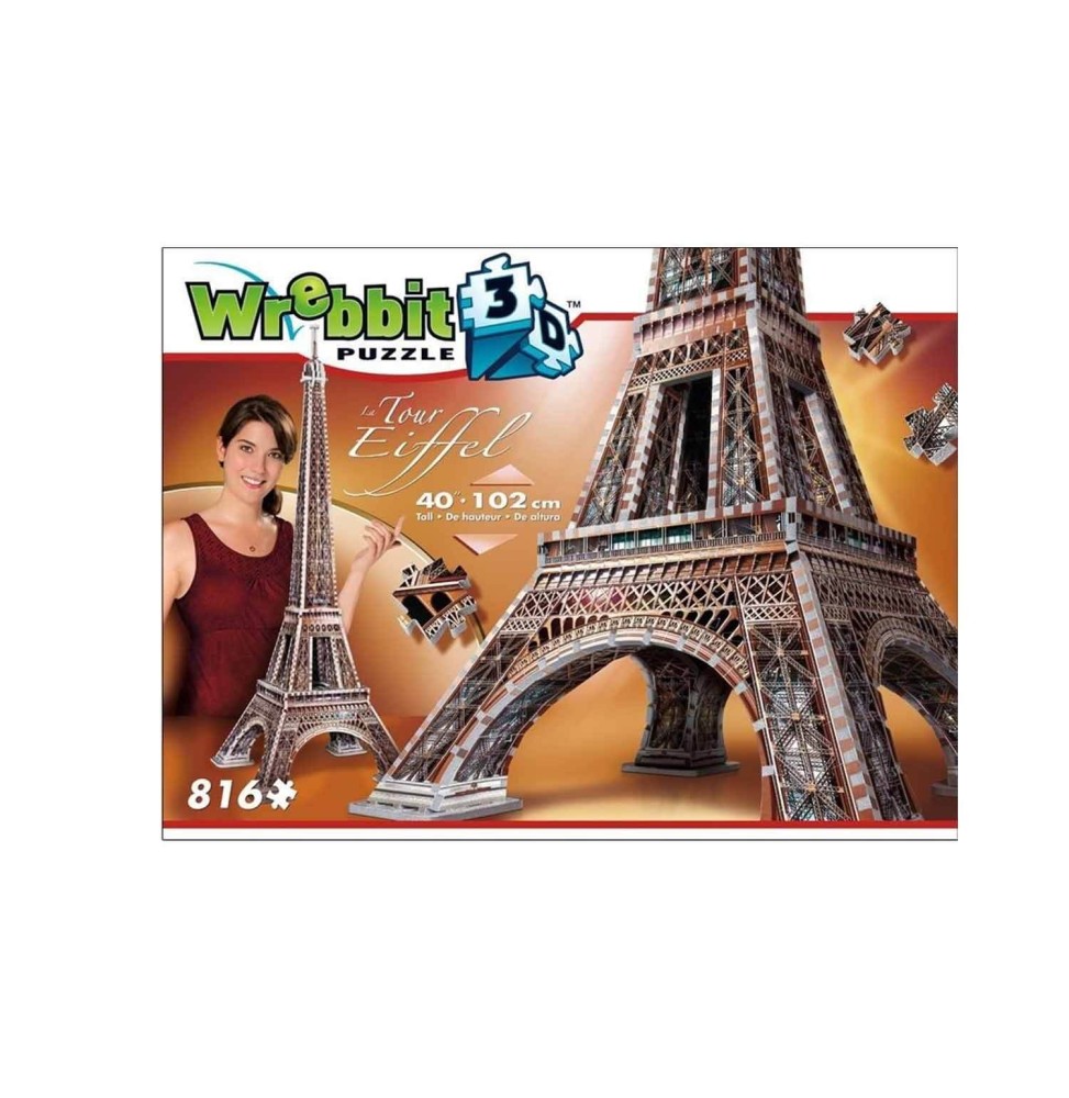 Puzzle 3D Monument - Tour Eiffel 816 Pièces