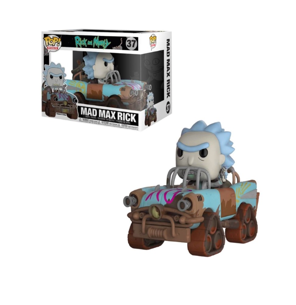 Figurine Rick & Morty - Mad Max Rick Pop Rides 14cm