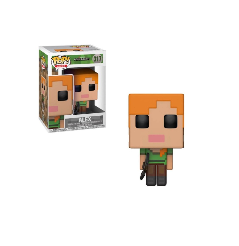 Figurine Minecraft - Alex Pop 10cm