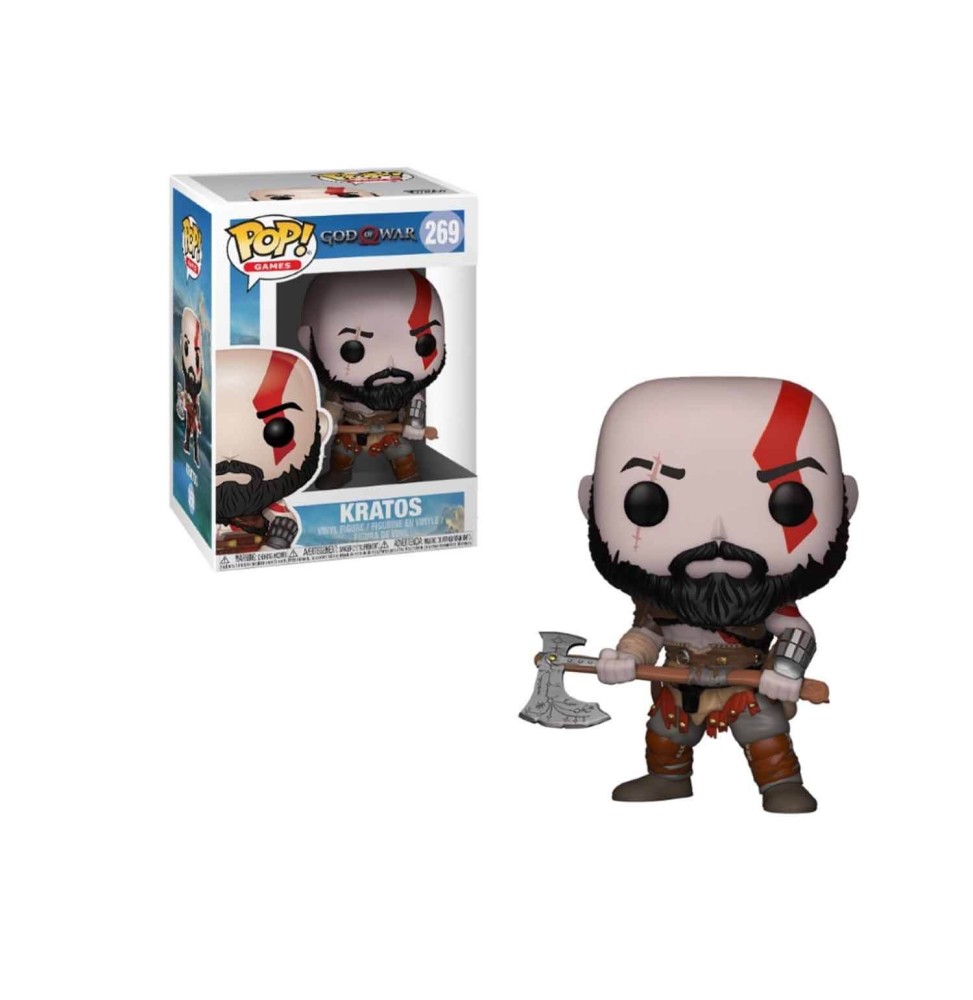 Figurine God Of War - Kratos With Axe Pop 10cm