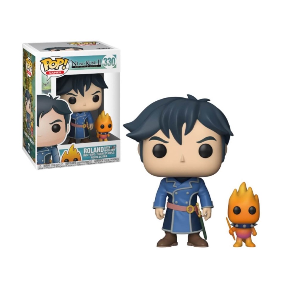 Figurine Ni Nokuni 2 - Roland & Higgledy Pop 10cm