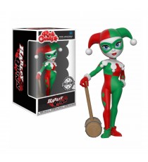 Figurine DC - Harley Quinn Holiday Exclu Rock Candy 15cm