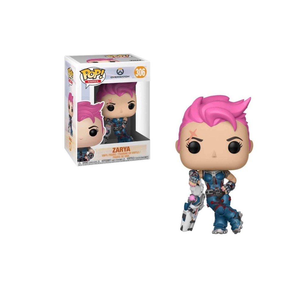 Figurine Overwatch - Zarya Pop 10cm