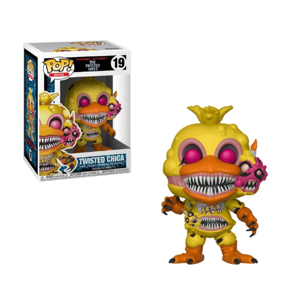 Figurine Five Nights At Freddys - Twisted Chica Pop 10cm