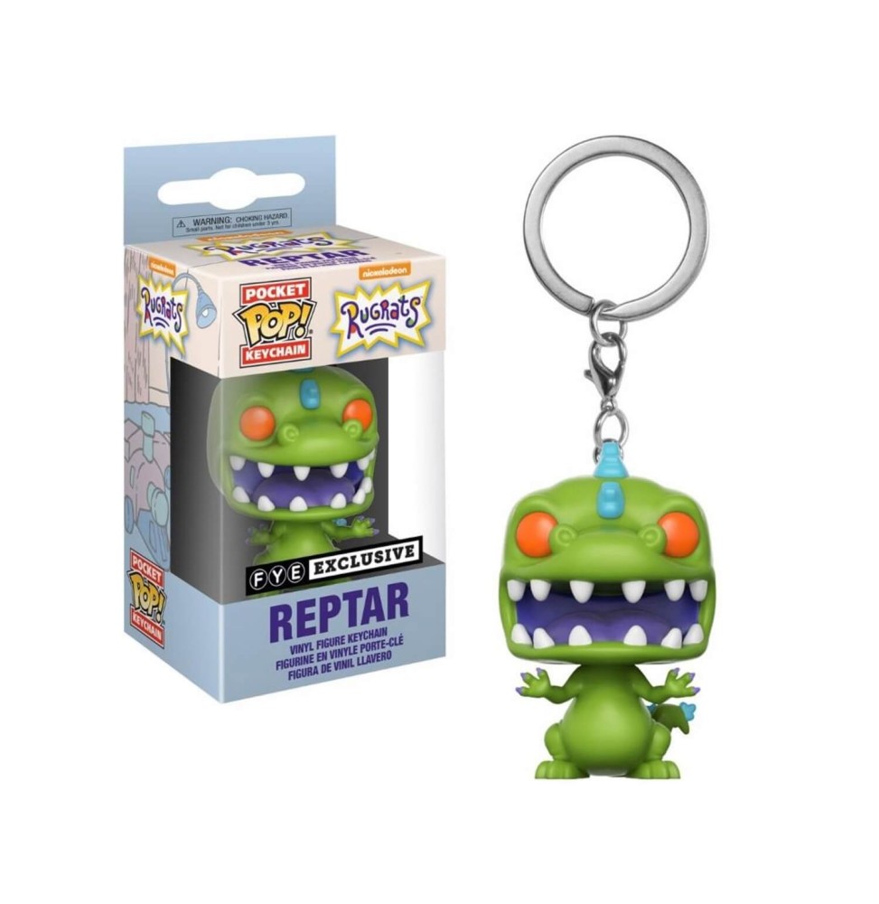 Figurine Nickelodeon Razmoket - Reptar Pocket Pop 4cm