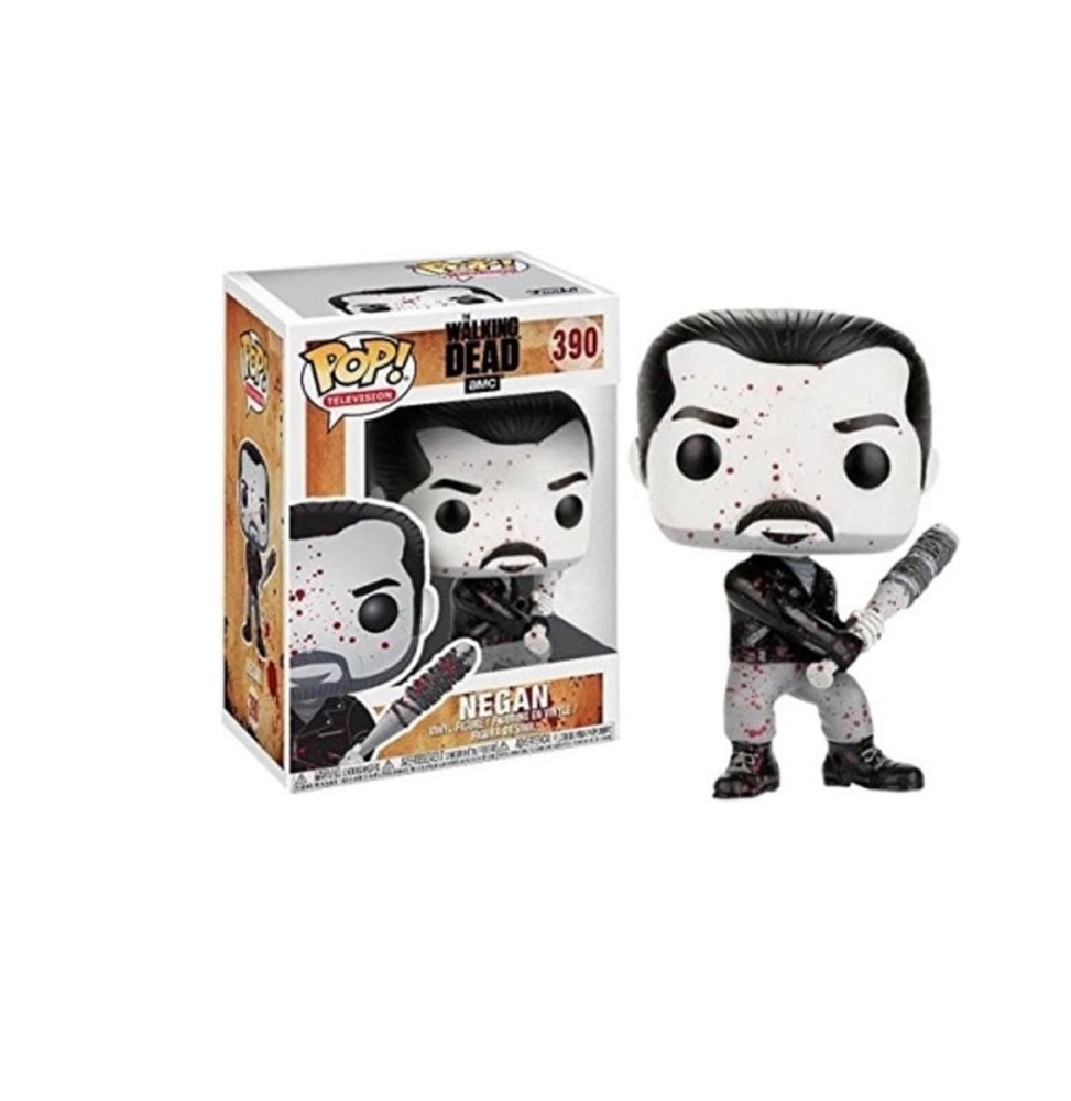 Figurine Walking Dead - Negan Black And White Exclu Pop 10cm