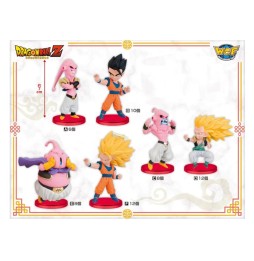 Figurine DBZ WCF Goku VS Majin Buu - 1 Boite Modèle aléatoire