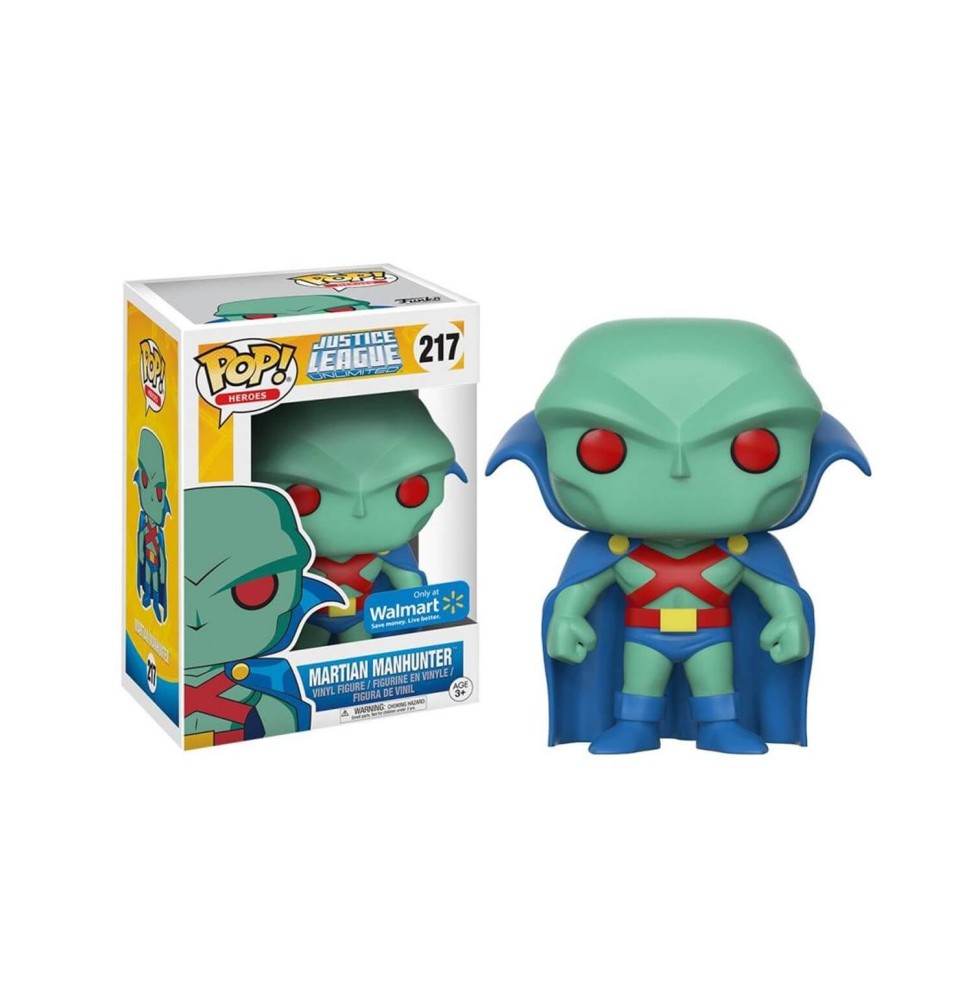 Figurine DC Justice League - Martian Manhunter Exclu Pop 10cm